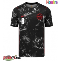 Camiseta Canadá Ismael Kone #8 Visitante Equipación Mundial 2026 manga corta